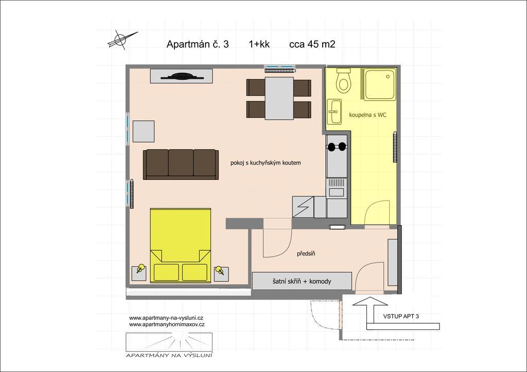 Apartmany Na Vysluni Horní Maxov Exteriör bild