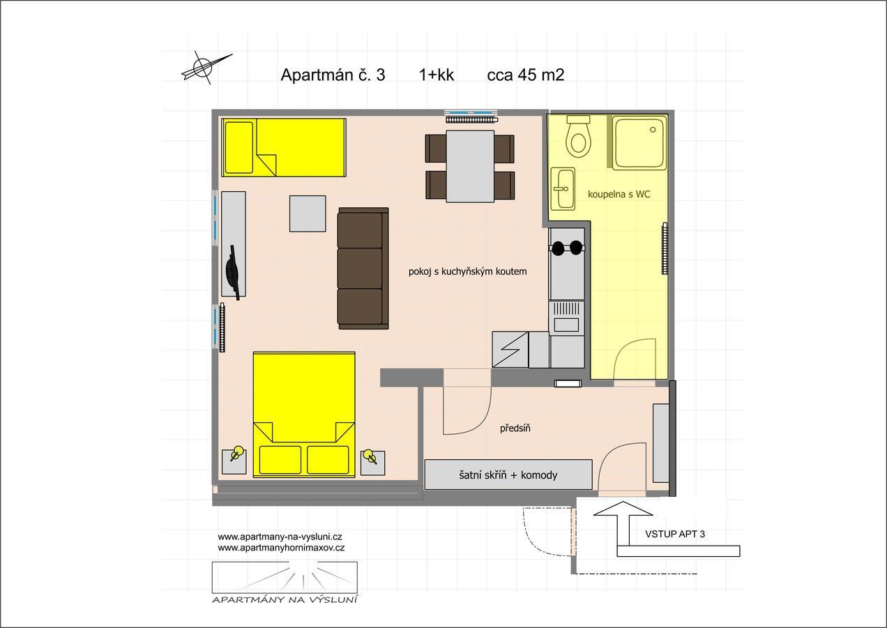 Apartmany Na Vysluni Horní Maxov Exteriör bild
